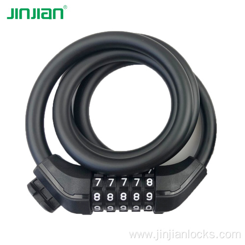 Reach certificate PVC material combination lock bicycle